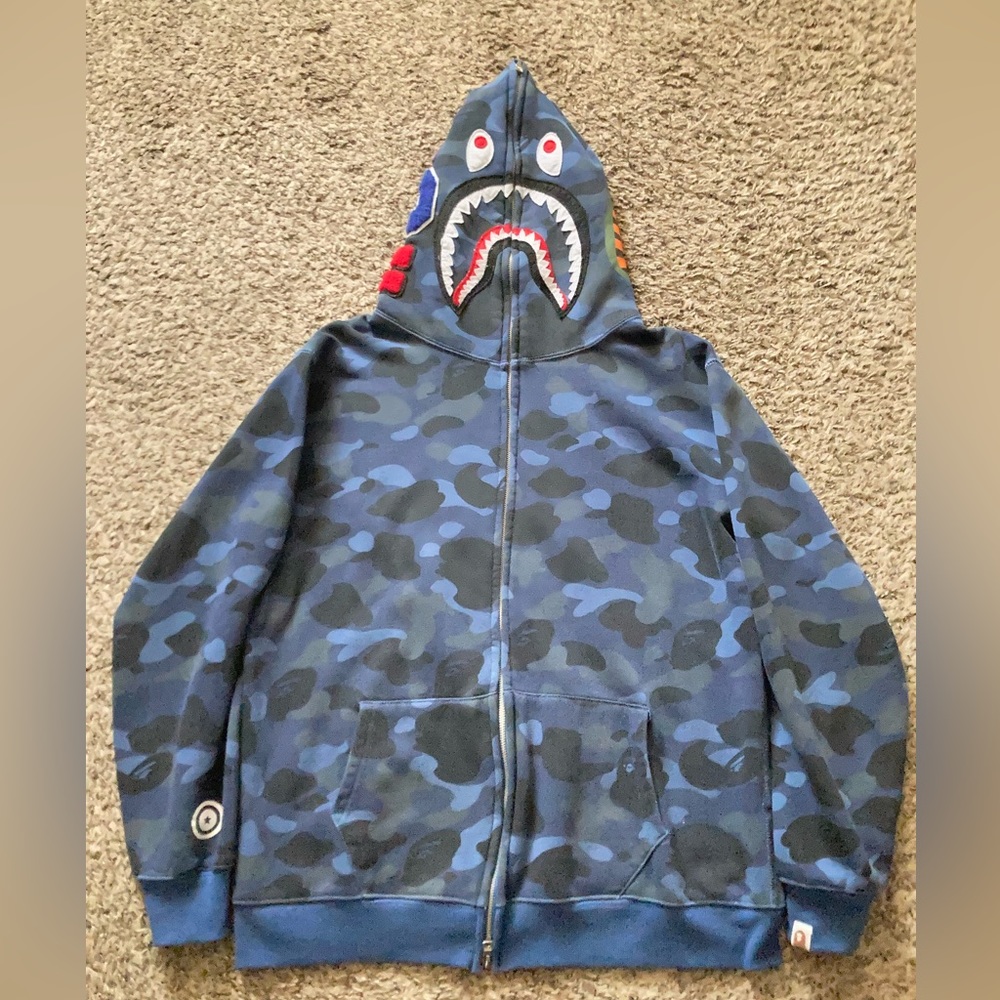 Bape Jacket OG Camo Blue (New)